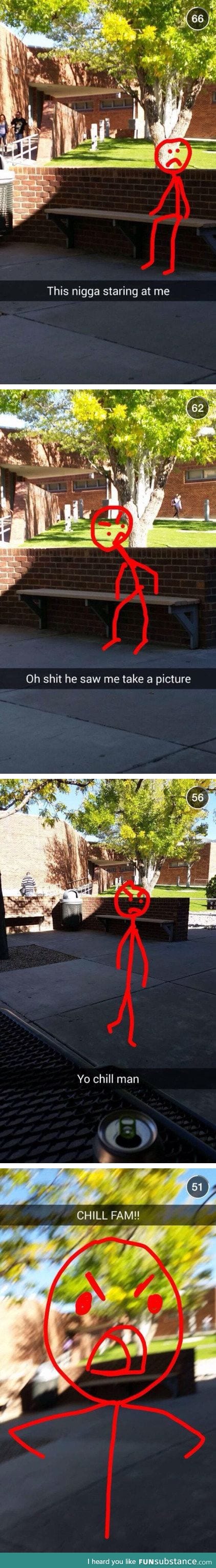 Snapchat story