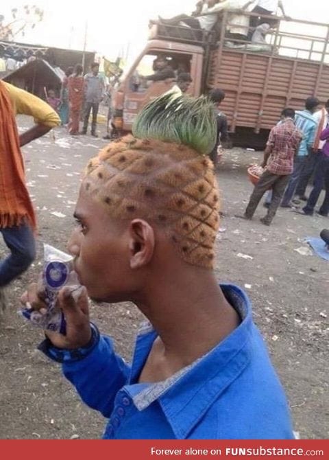 "What kinda cut you want?" "Gimme that spongebob swag"