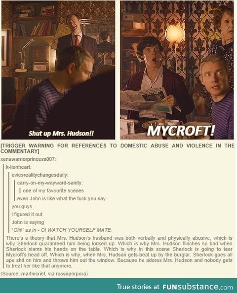 Probably one of the saddest and seemingly truest fan theories I've read