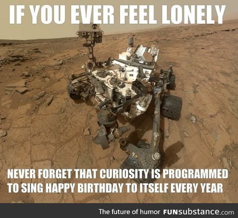 I really feel bad for curiosity