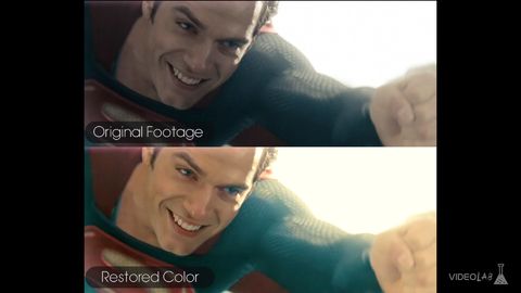 What if Man of Steel was IN COLOR?