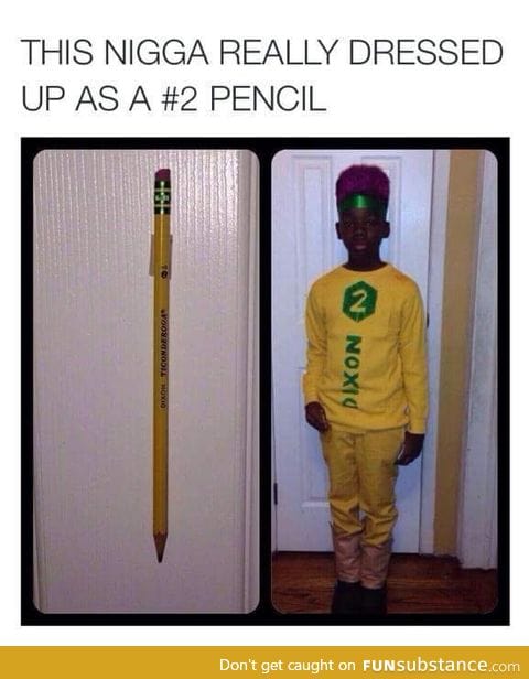 Number 2 pencil