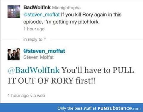 Moffat don't take any shit