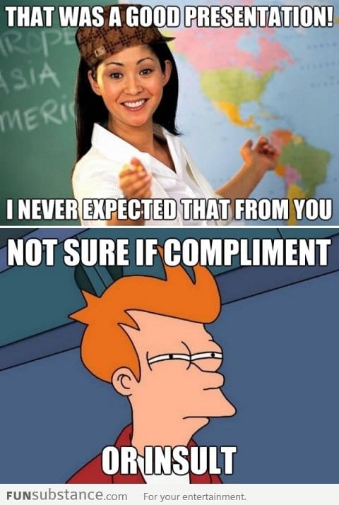 Someone said this to me recently