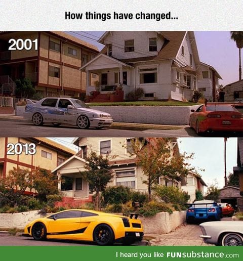 Same place, many years later