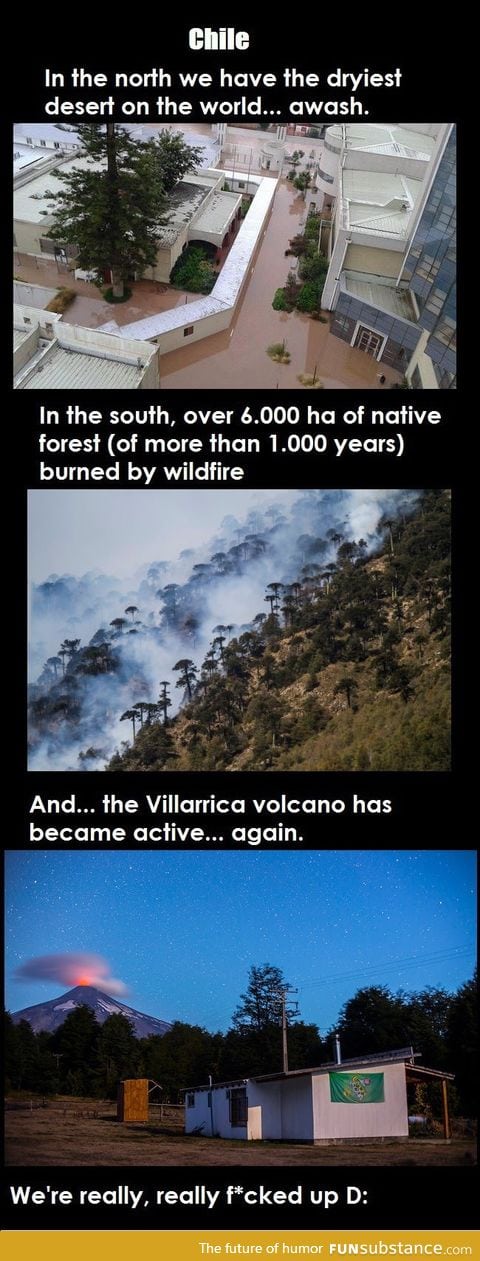 Chile is a real hardcore country