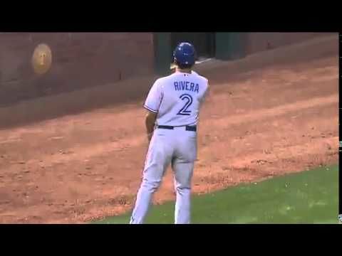 Boy at baseball games uses smooth ball switch move to impress pretty lady!