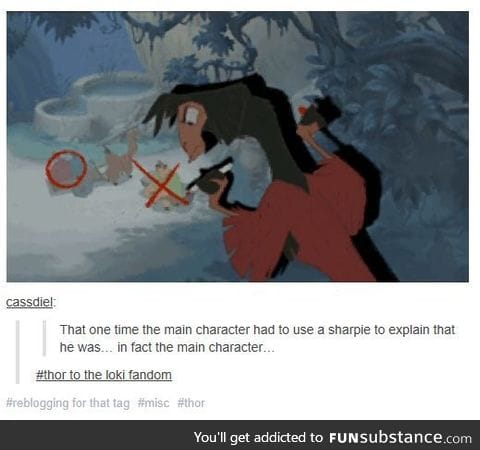 But really though. Poor Thor.