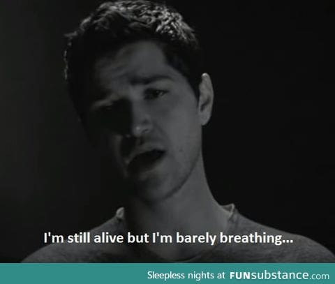 Me after running for 30 seconds. I'm just kidding, I don't run