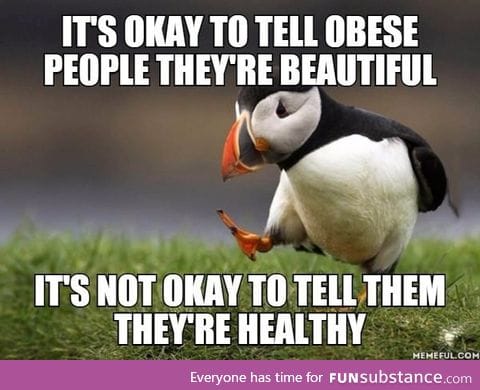 Beauty is a social concept - health isn't