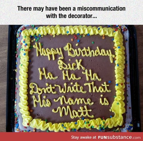 A miscommunication with the decorator