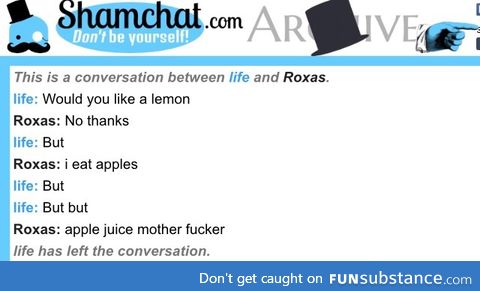 f*ck life's lemons
