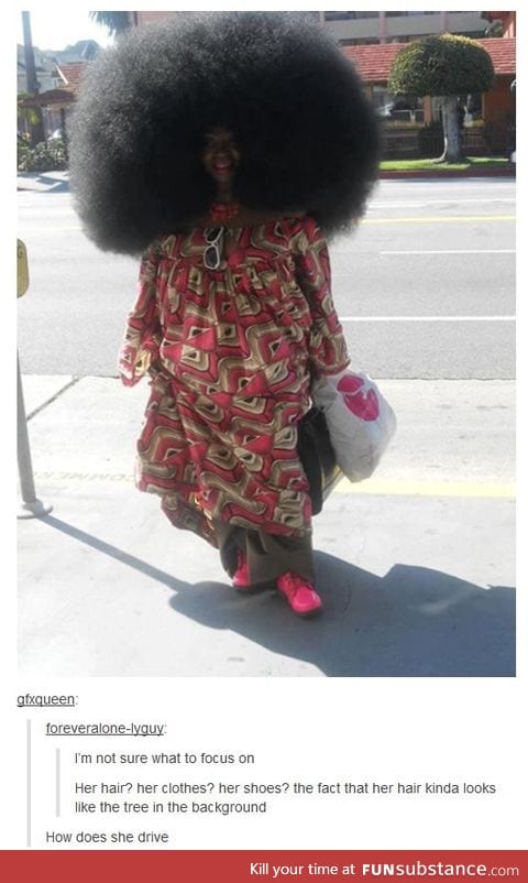 This is fashion if I've ever seen it.