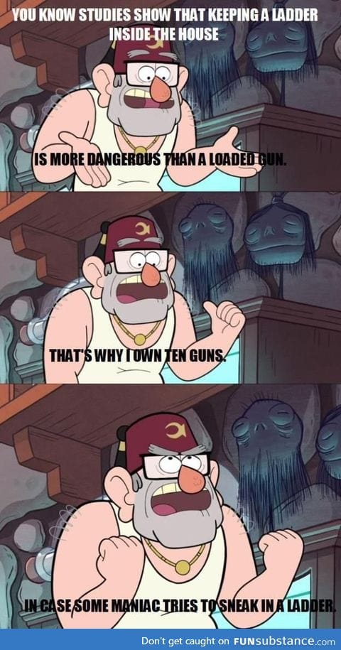 Dangerous ladders