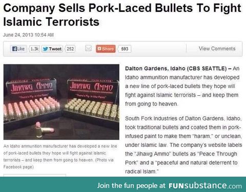 Pigs are flying