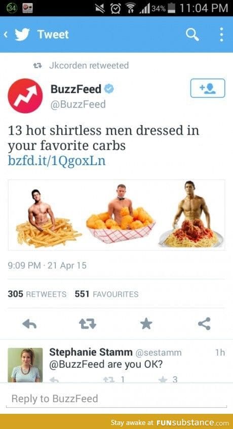When Buzzfeed are low on ideas