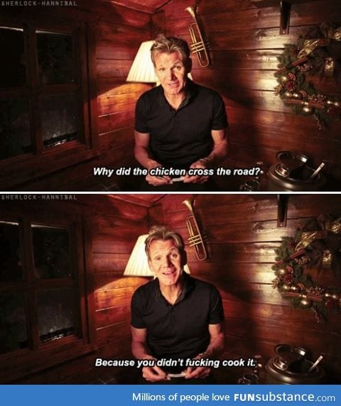 Just Gordon being real