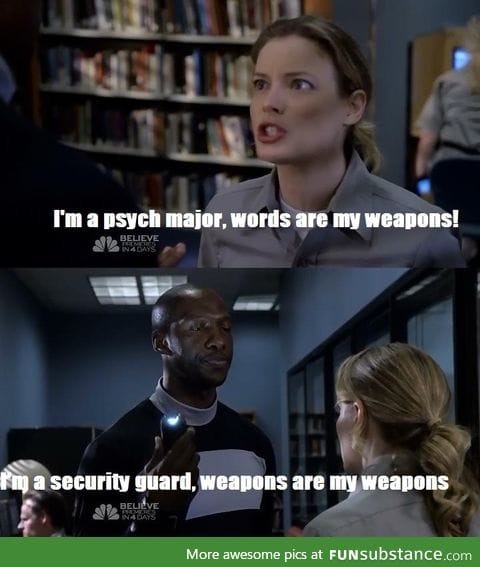 Weapons