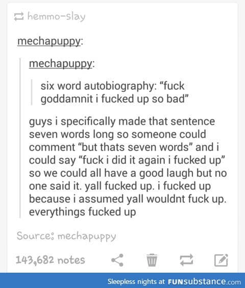 Yup, that's basically life in a nutshell.