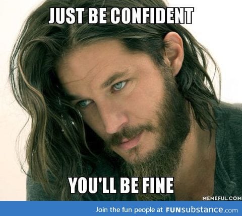 When my handsome friend gives me tips on how to talk to girls
