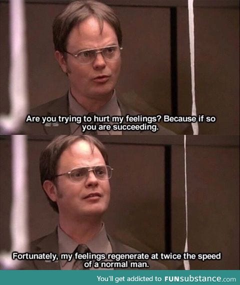 When my ex is talking shit about me