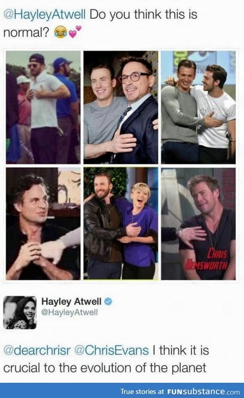 i think C.Hemsworth likes it.