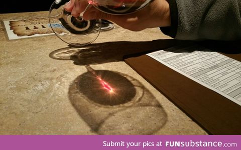 Found the Eye of Sauron while wine tasting