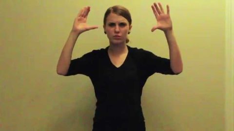 Lose Yourself (Eminem) made with sign language..