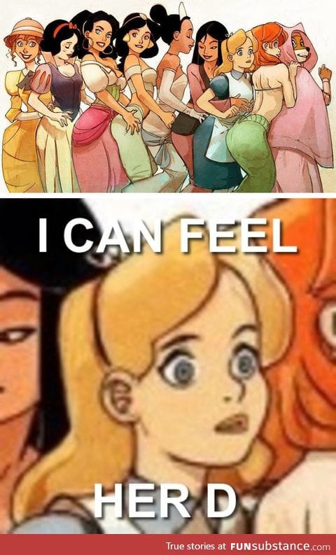 Feeling her D