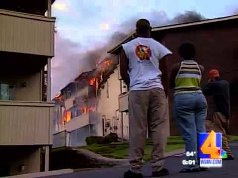 Man rescues his dog from building fire. Gets arrested