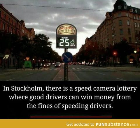 Too bad the U.S. Puts more importance on collecting ticket fines to support the states