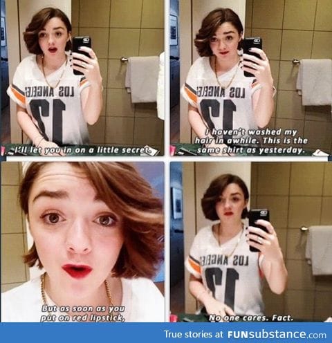 Wisdoms of Maisie Williams.