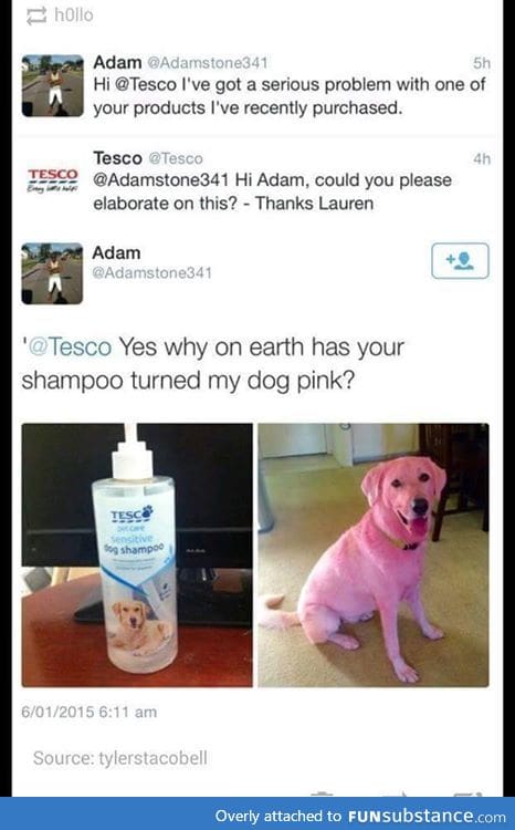 Umm, maybe you should use other shampoo