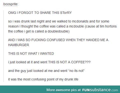 This isn't coffee?