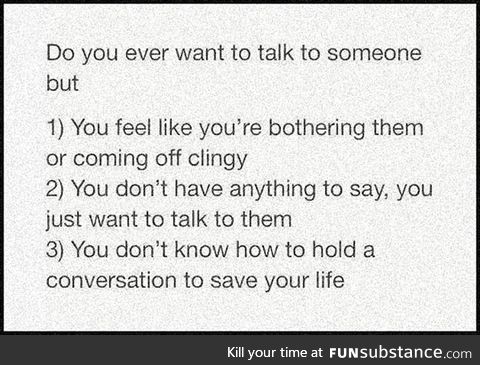 Anyone feels like this sometime?