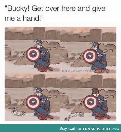 *exasperated steve voice* buCKY