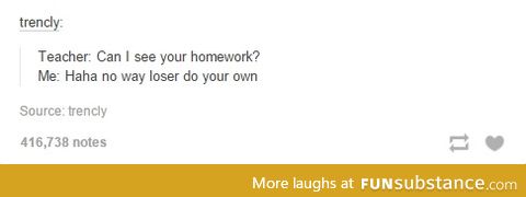 Today on how to fail school: