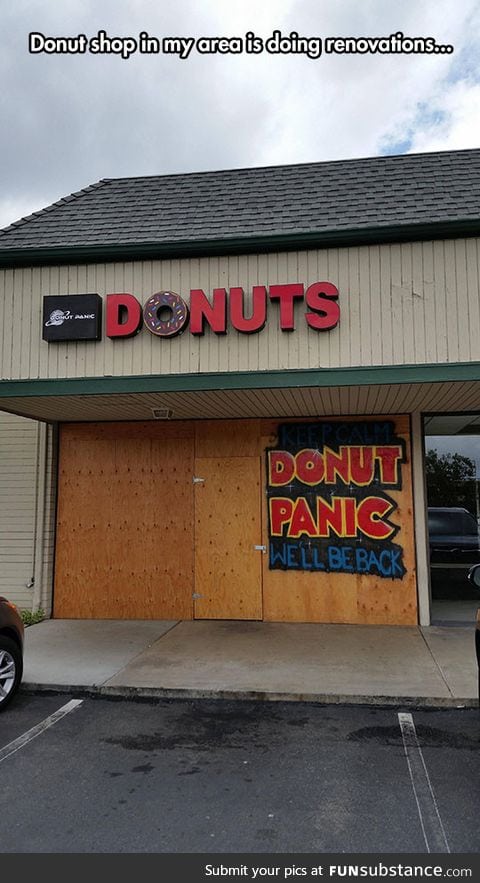 Donut store renovations