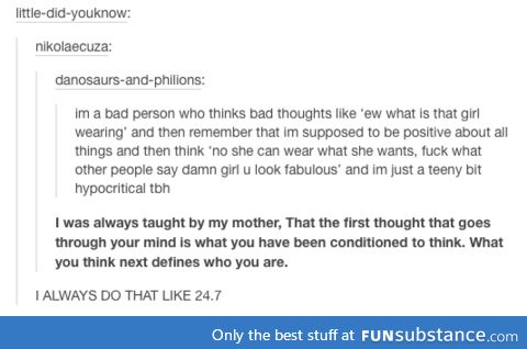 I'm guilty of that