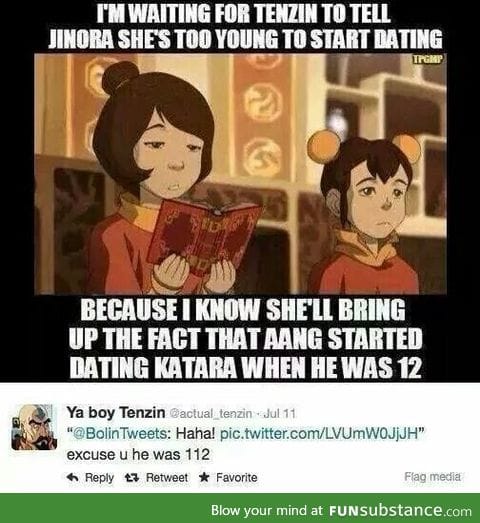 Damn Aang was an oldie