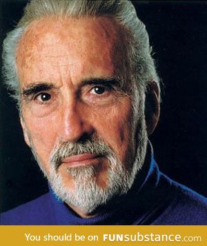 R.I.P Sir Christopher Lee, a true Legend...