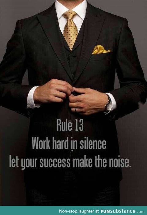 Rules for Gentleman