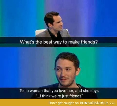 How to make friends