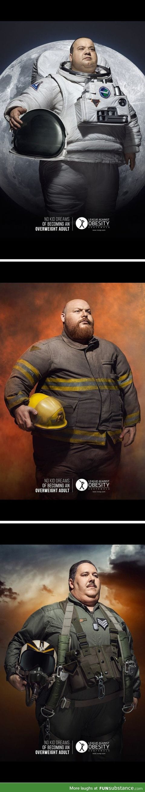 Ad campaign to fight obesity