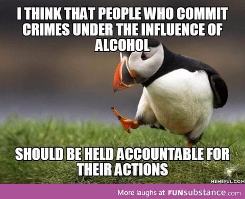 It was their decision to consume the alcohol