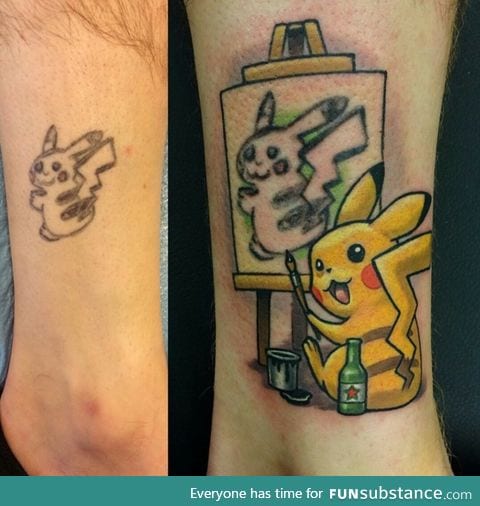 Best tattoo cover up I've ever seen