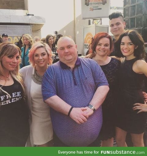 Update on the fella that was picked on for trying to dance and have fun