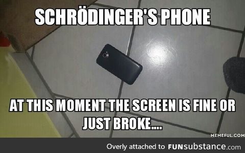 The Moment when your Phone hits the ground