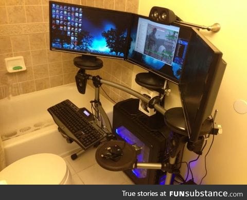 Rate my new setup