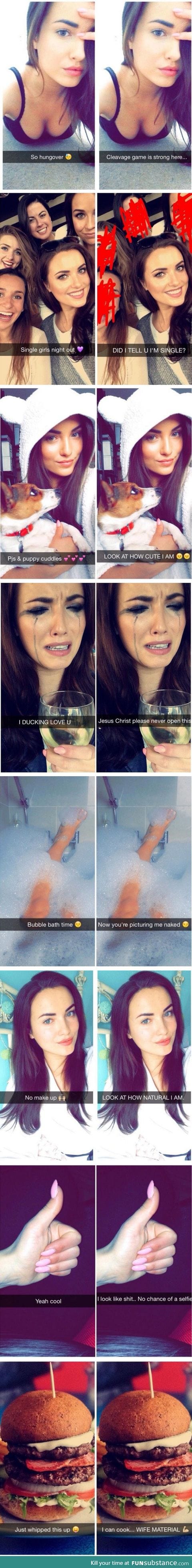Women on social media